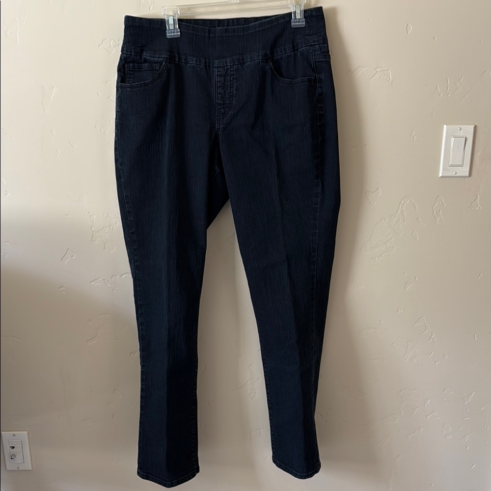 Women’s Pull On, Jag Jeans 
Dark Wash Blue 
Hardly worn.